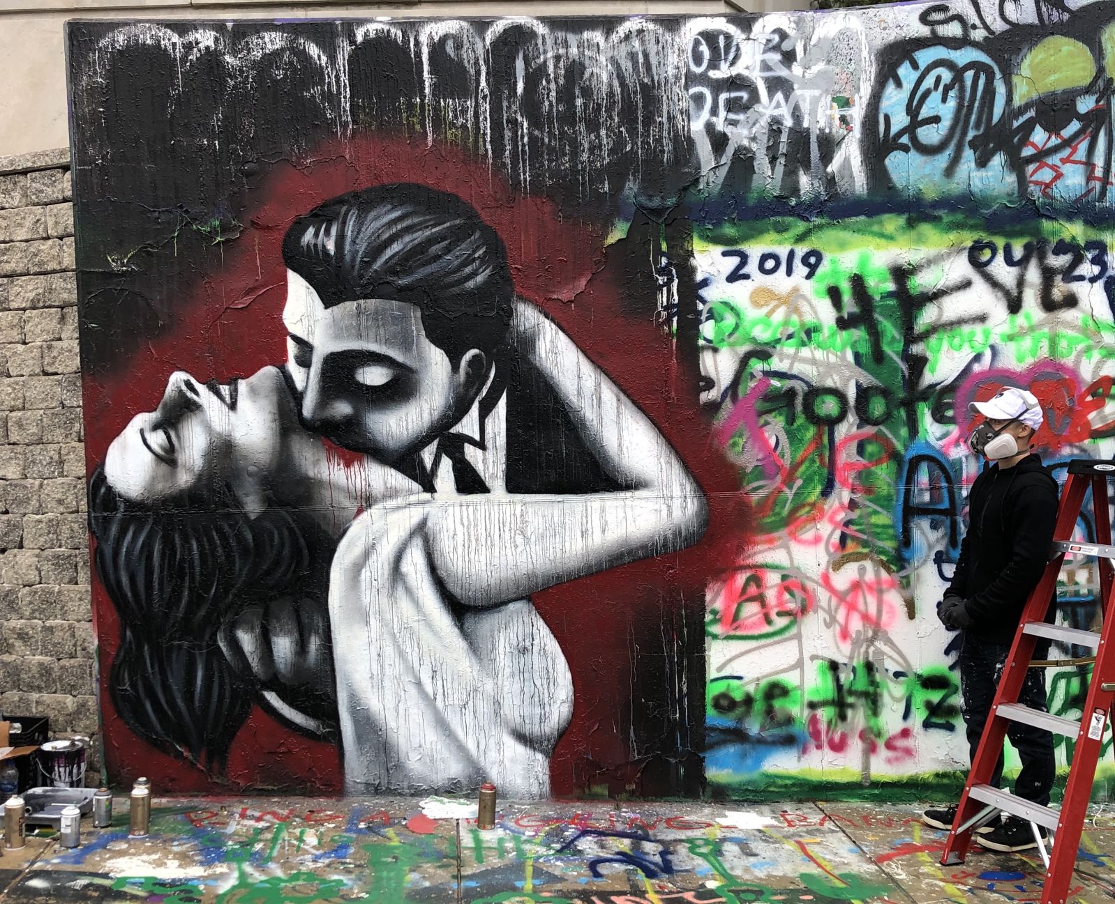 vampire mural